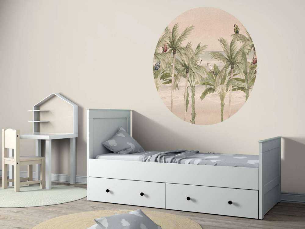 Perroquets sur la plage