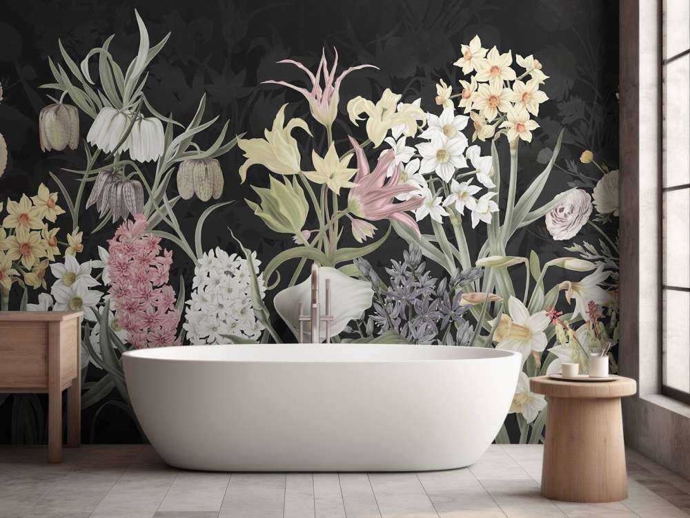 Fleurs de printemps - Éclosion de minuit