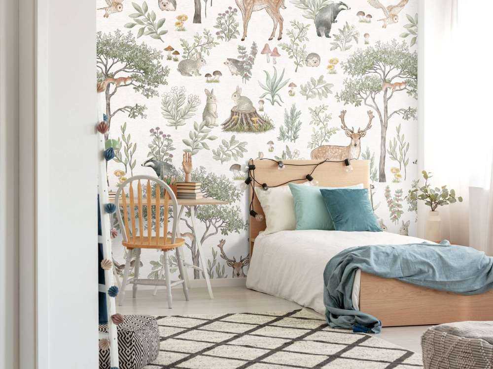 Fantastic Forest - White - 90