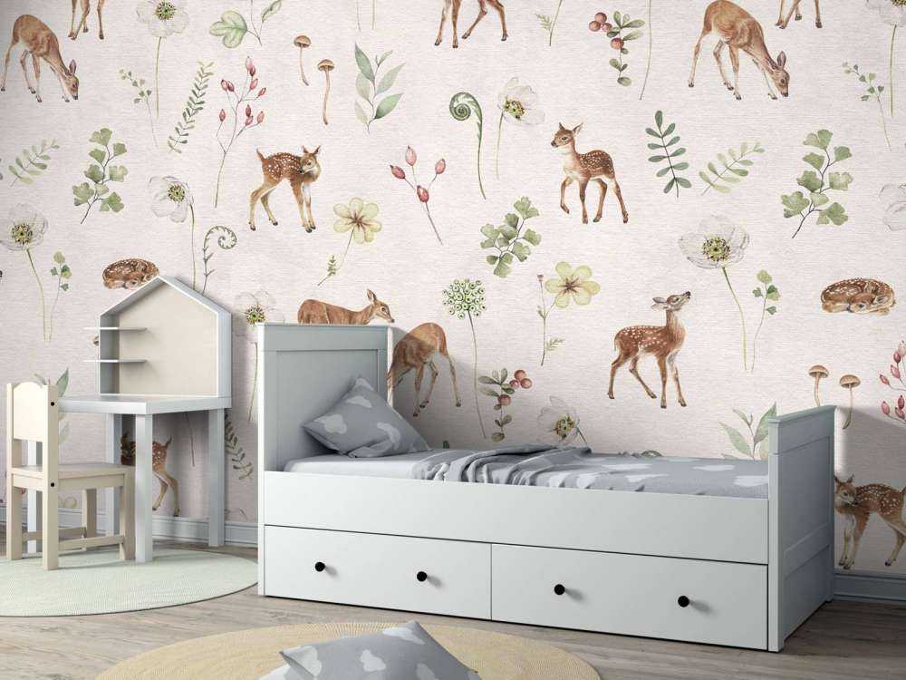 Dancing Deer - White - 120
