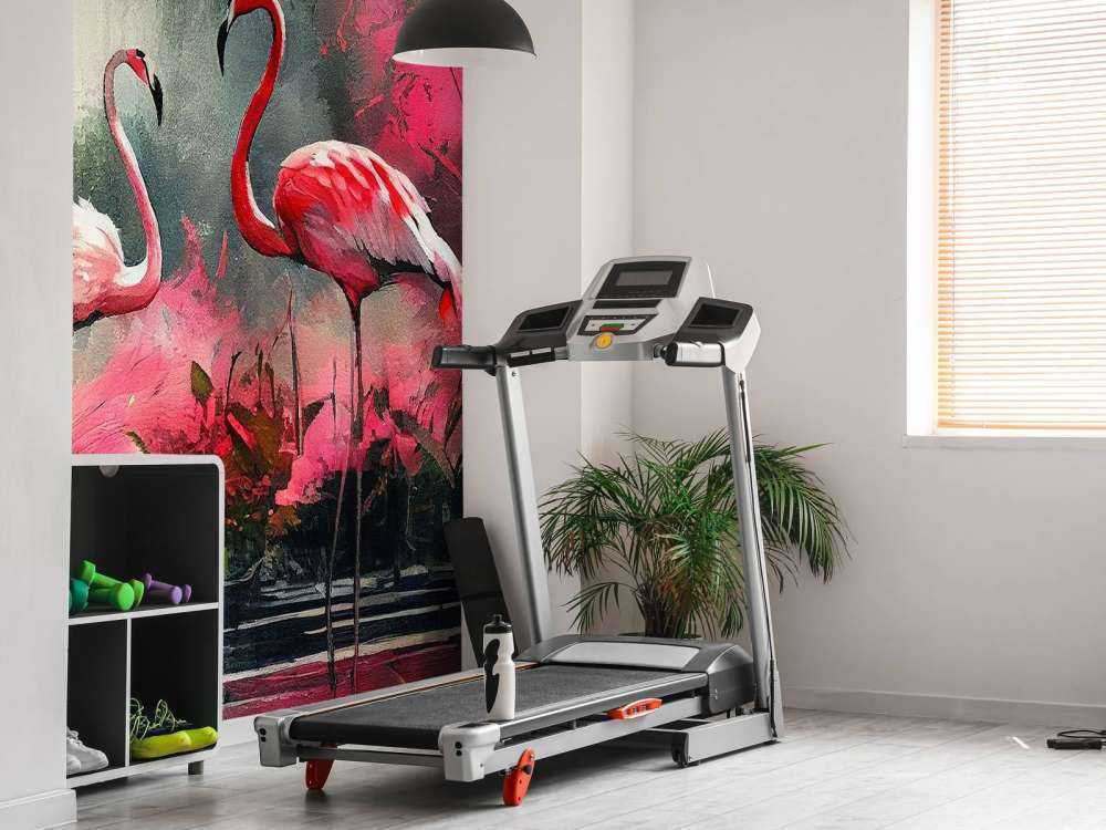 Esquisse de Flamant Carmin