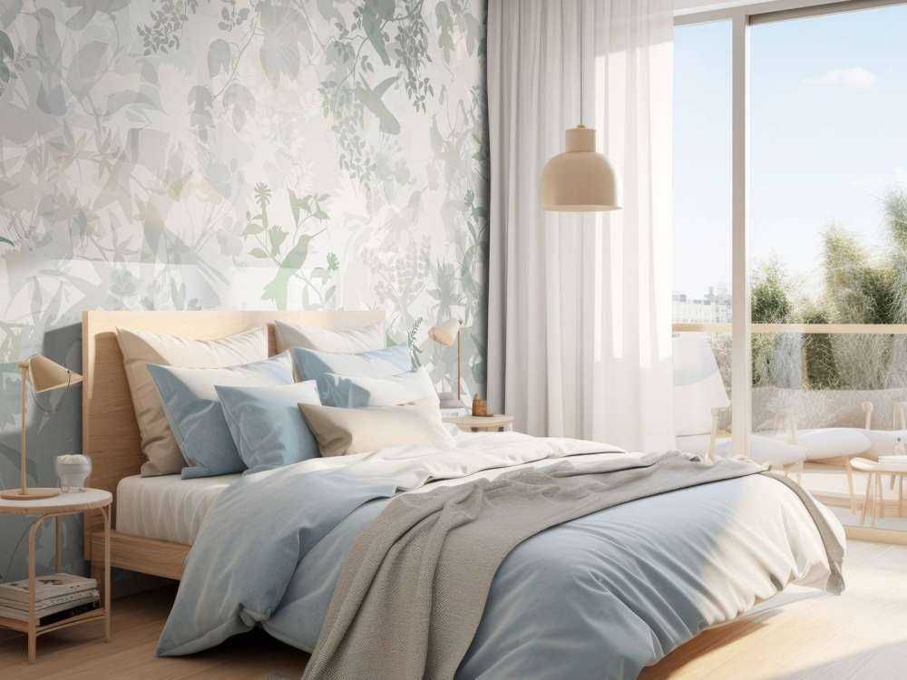 Symphonie de jardin en vert foncé