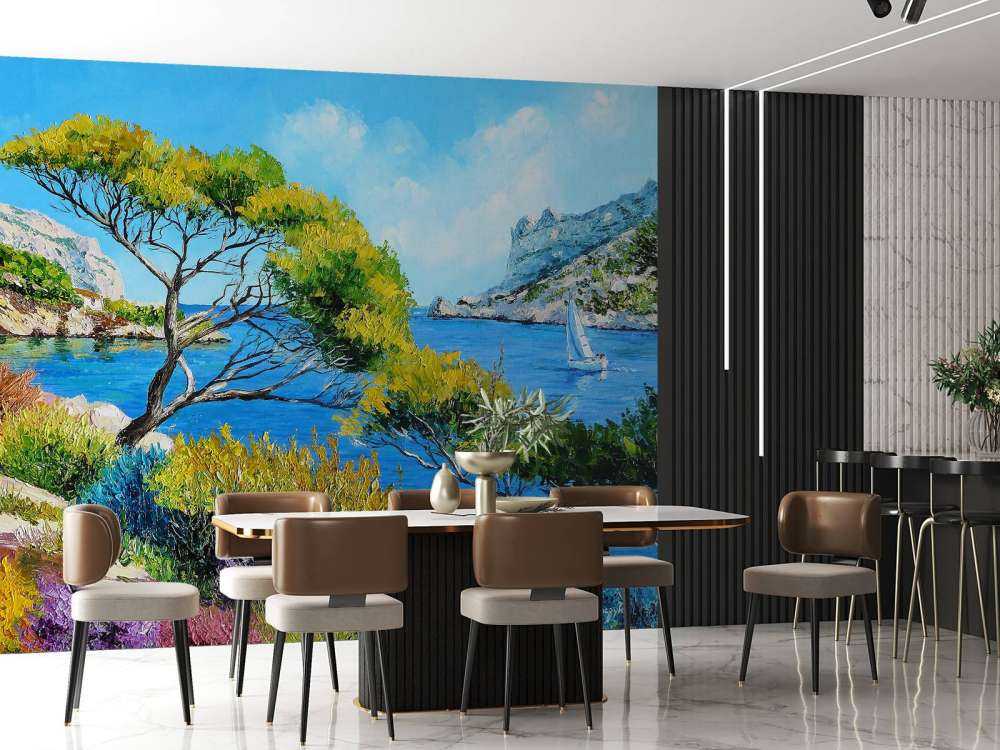 Sail in the Sormiou's cove