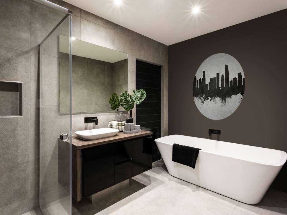 Aquarelle skyline, Los Angeles