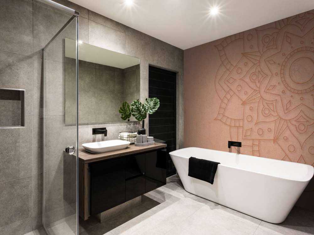 Mandala géométrique terreux