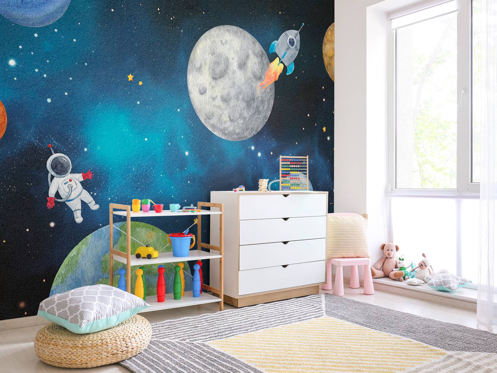 Aventure Stellaire en Bleu Nuit