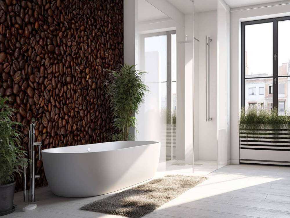 Mélange de grains de café