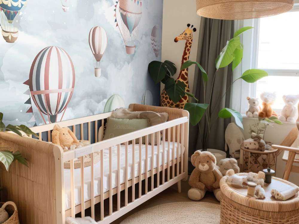 Dans les nuages bleus