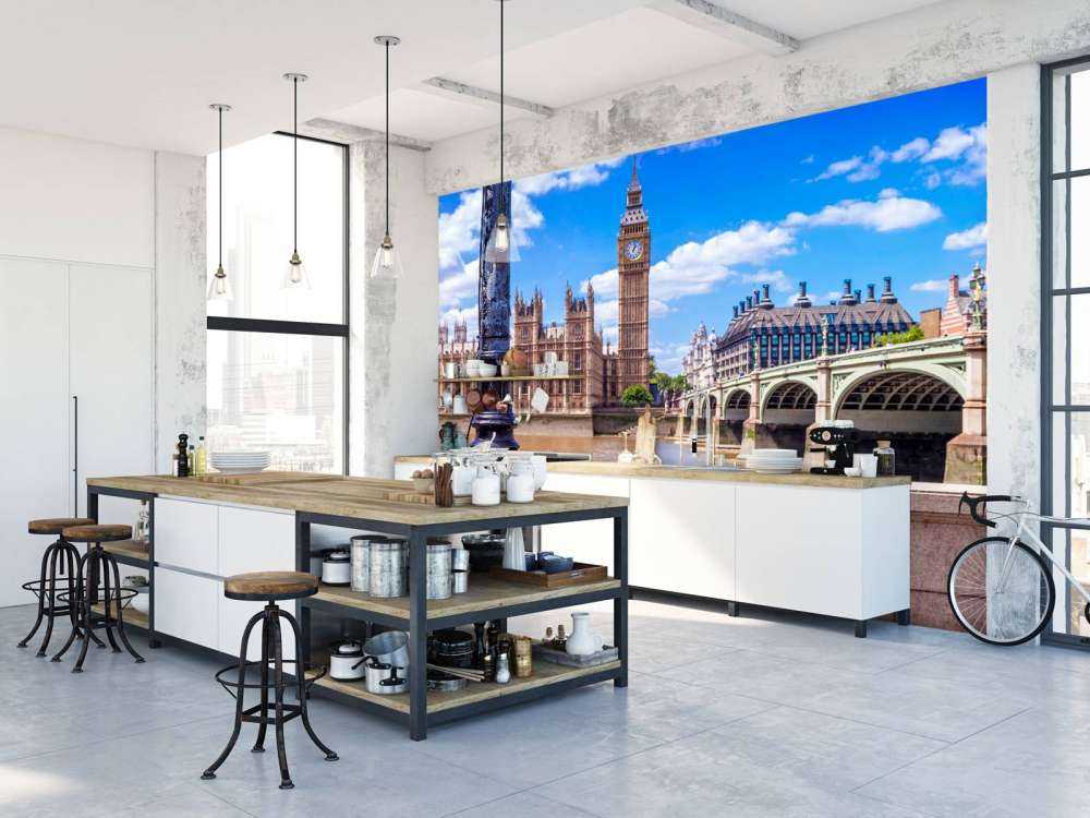 Un bouquet de roses à Londres