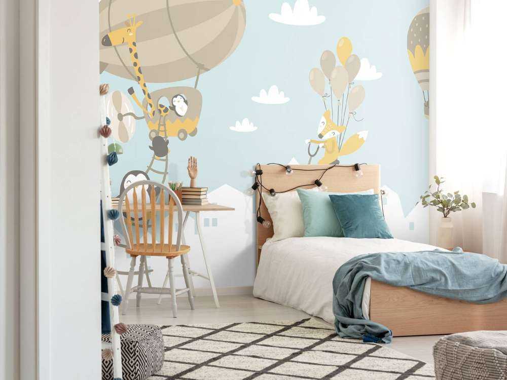 Les animaux dans l'air