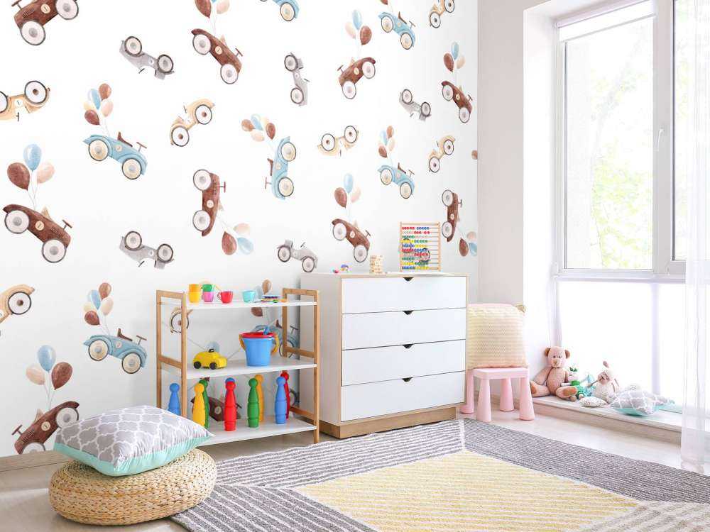 Voitures à peinture à l'eau