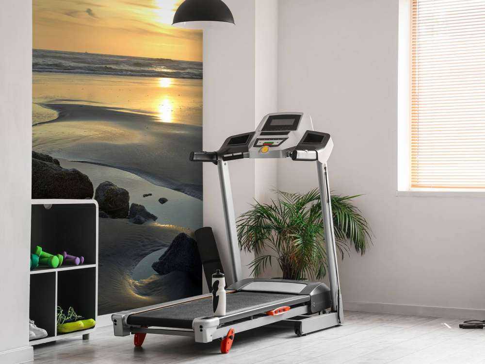 Coucher de soleil sur une plage