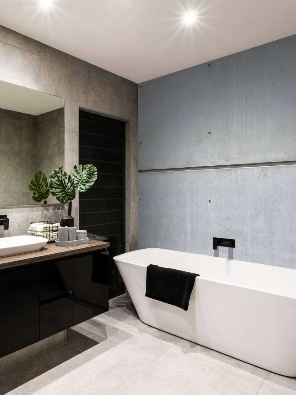 Mur horizontal en béton