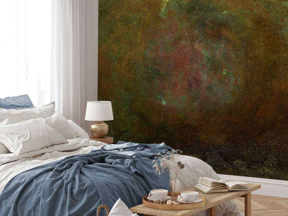 Structure oxydée magnifiquement mise en valeur