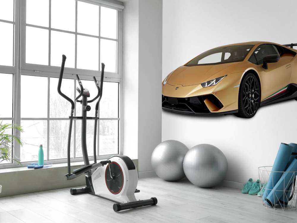 Lamborghini Huracán - Avant droit, blanc