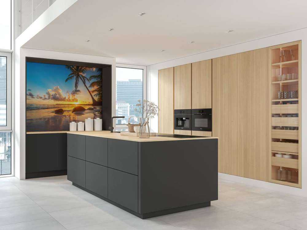 Palmiers au coucher du soleil