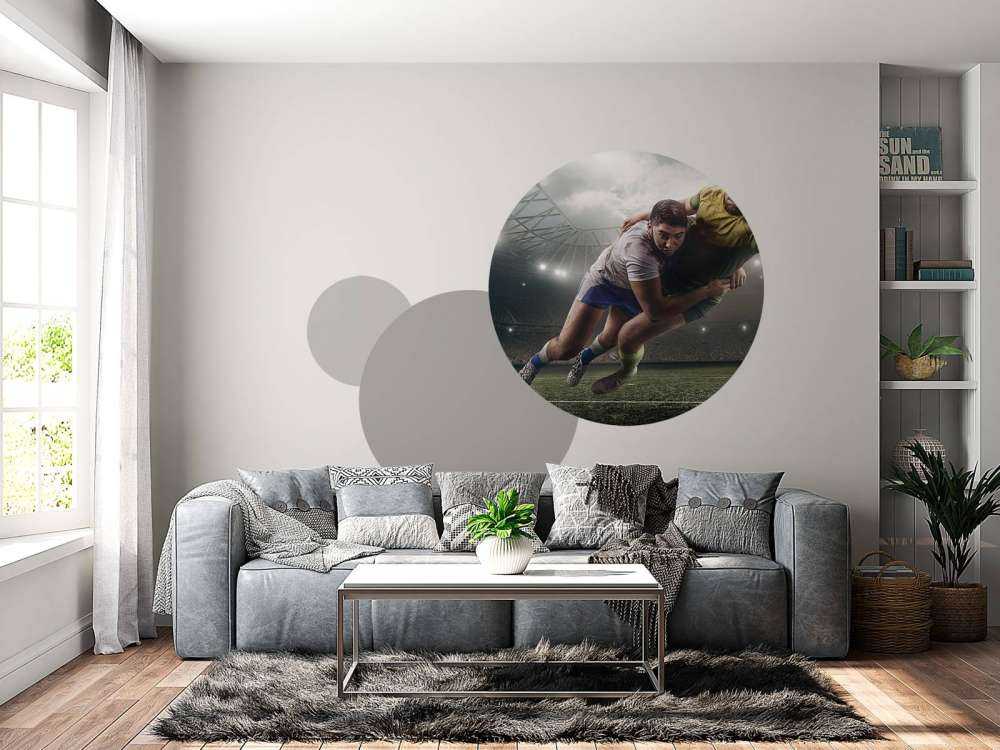 Les joueurs de rugby