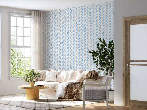 Motif Tirets bleus