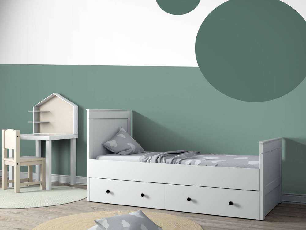 Plaines et cercles, vert