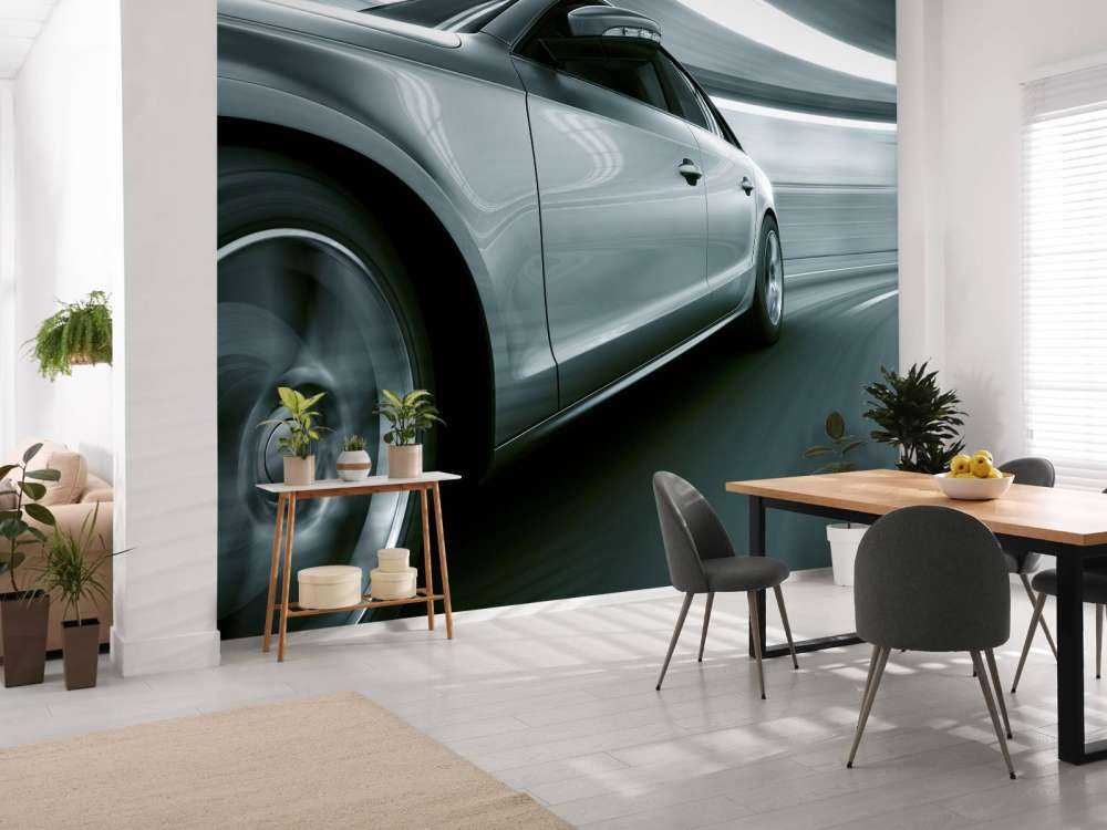 Voiture grise