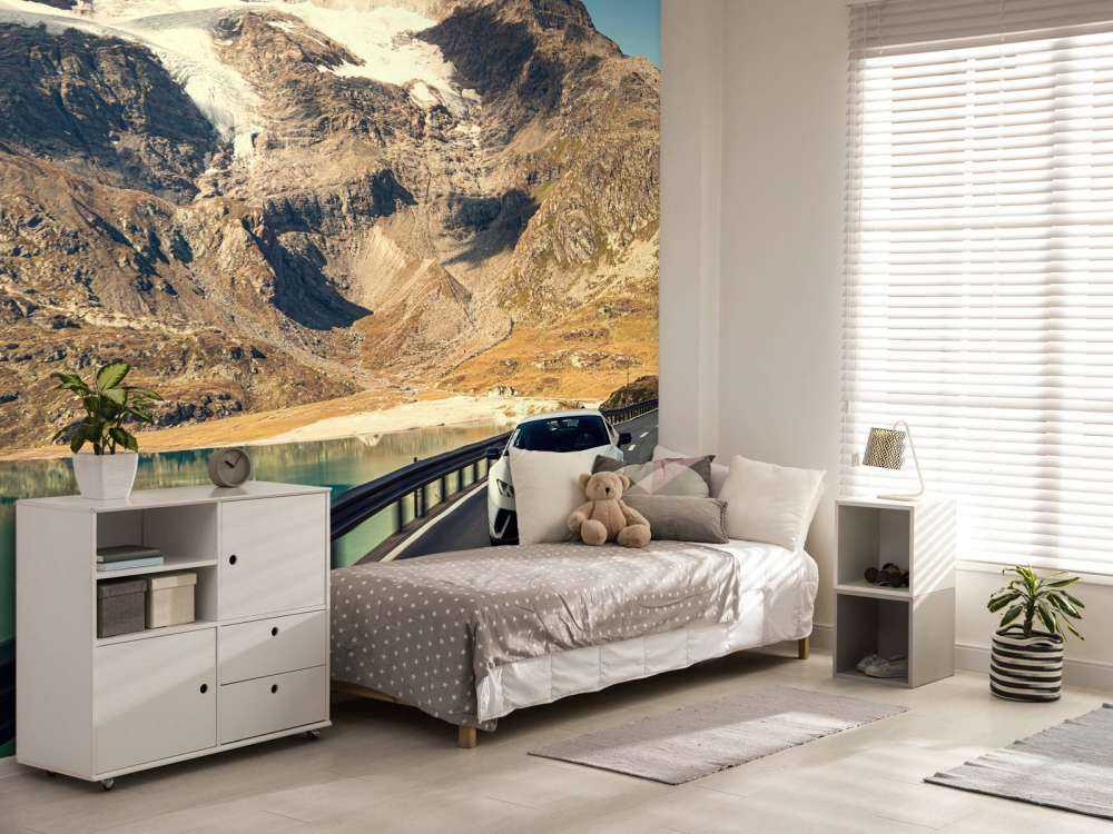 Lamborghini Huracán dans les montagnes