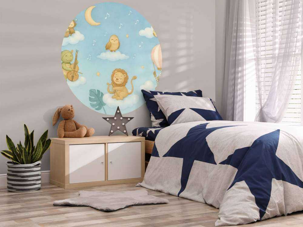 Concert nocturne dans les nuages