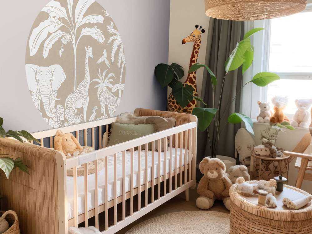 Jungle Monochrome - Marron