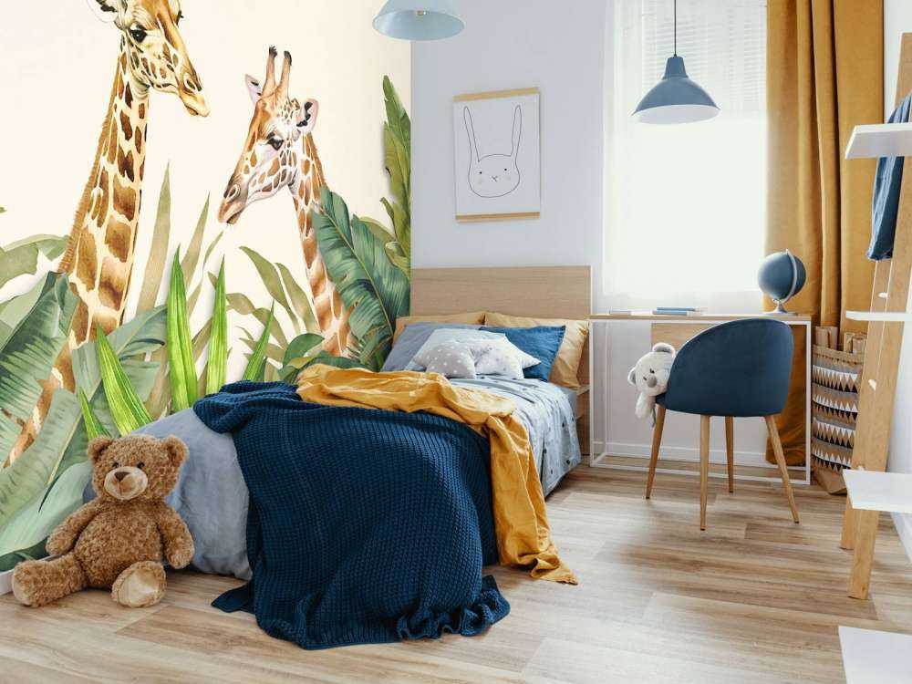 Paradis des girafes et de la faune exotique