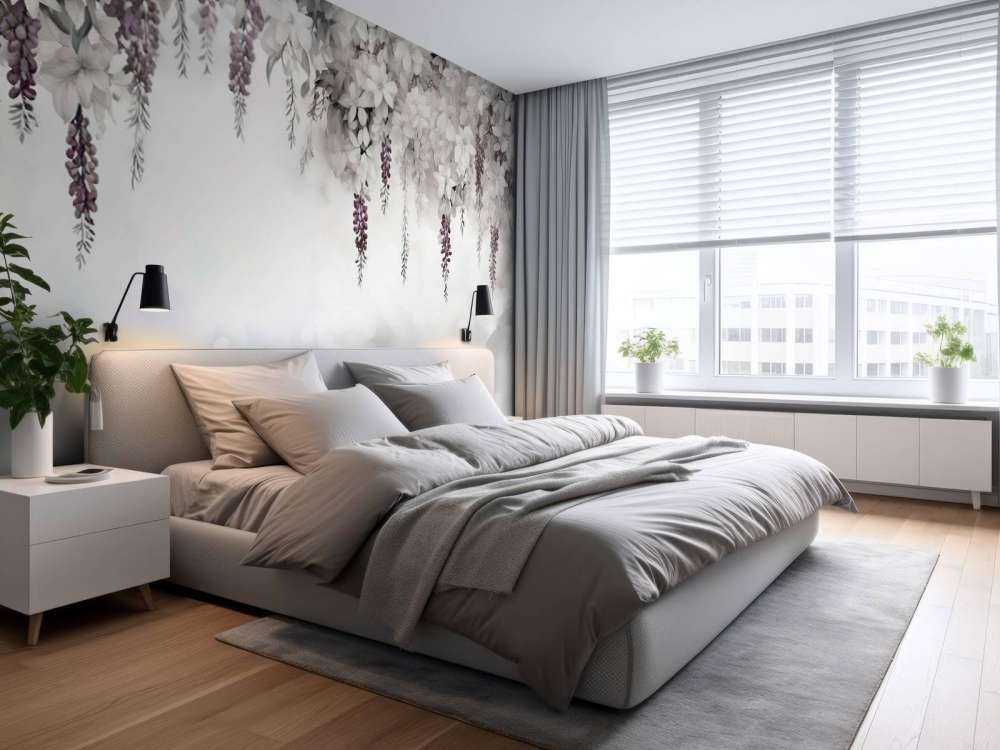 Jardin de Glycine Douce Blanc