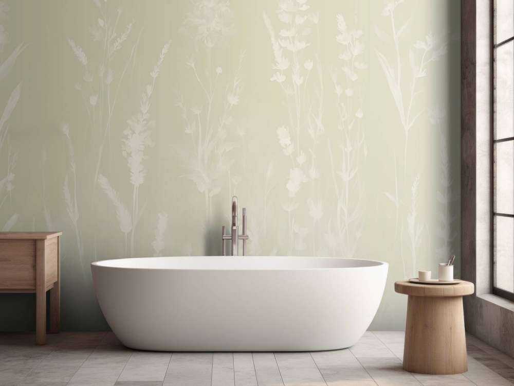 Lavande Clair Seamless Vert Sauge