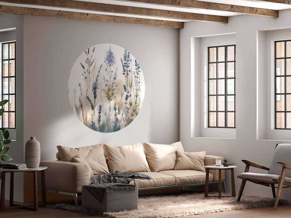 Lavande Clair Seamless Doux Bleu