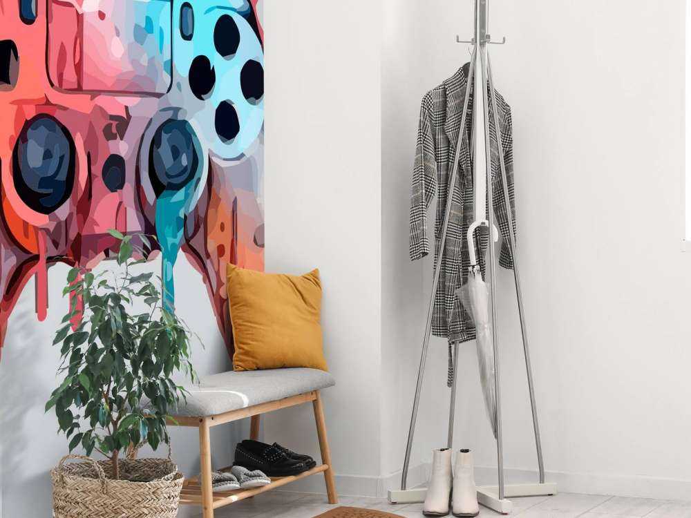 Aquarelle Gamer Éclaboussure