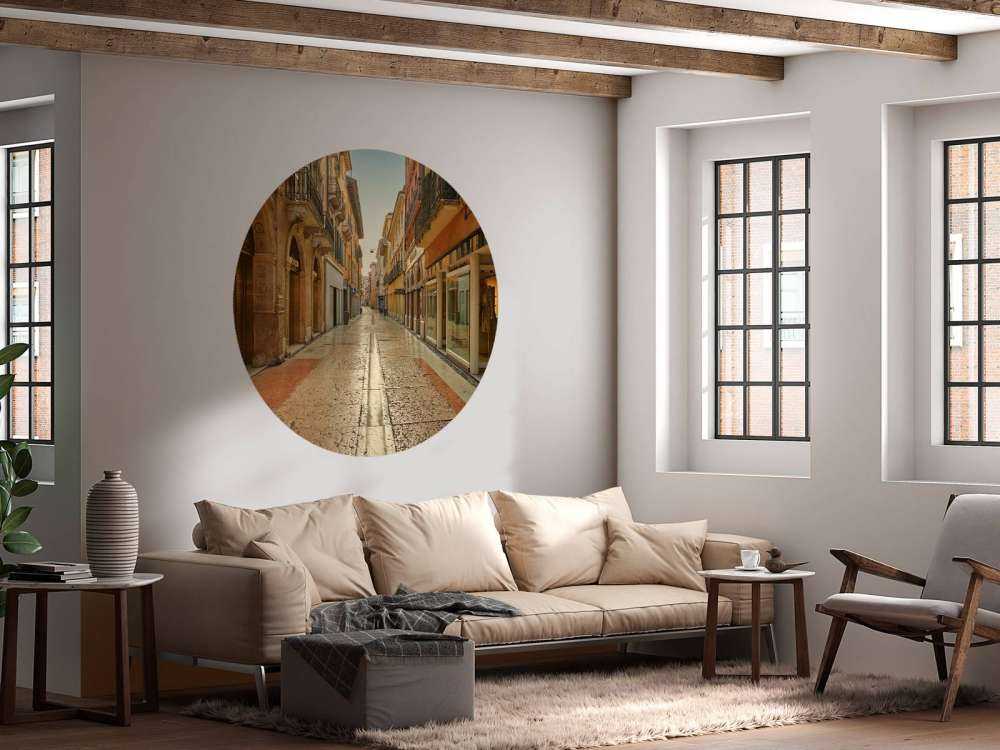 Rue commerçante en Italie