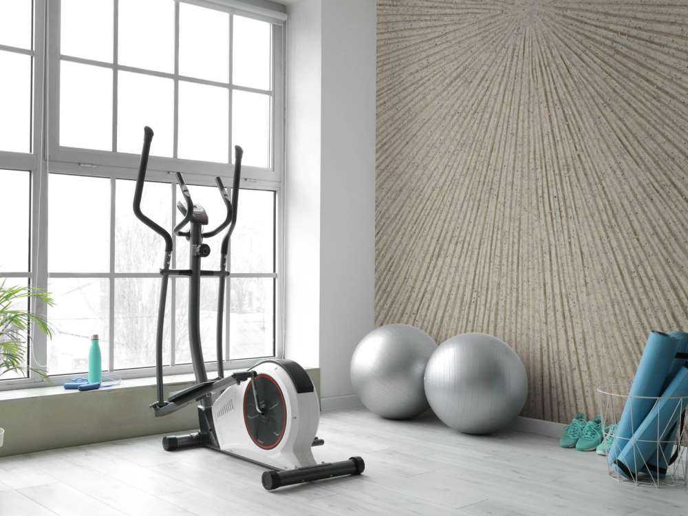 Texture avec des lignes dans le sable