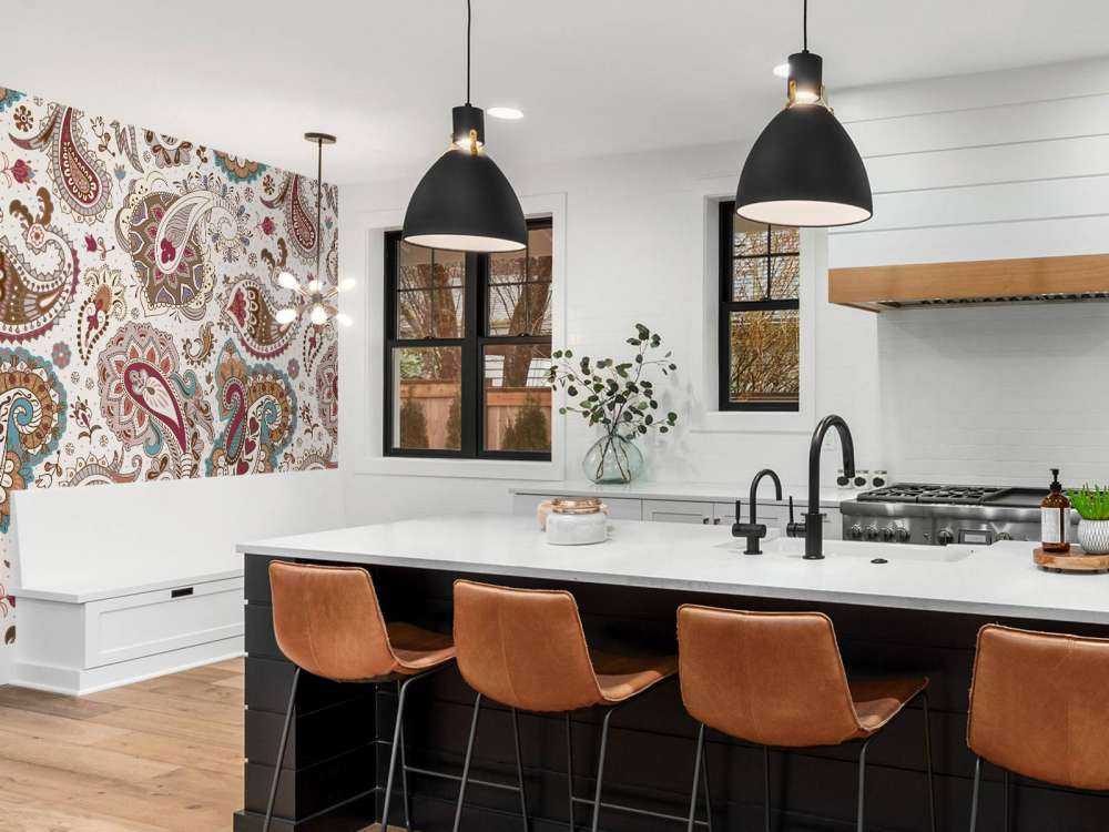 Fond de fleurs colorées