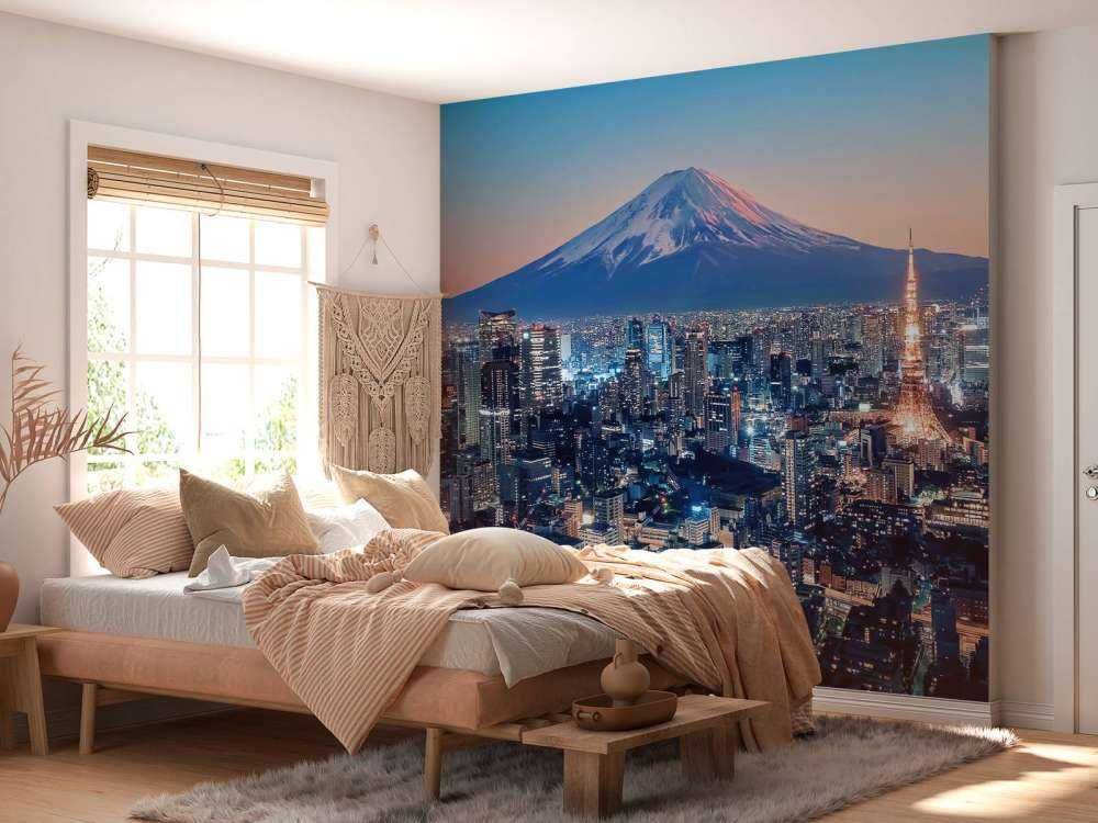 Tokyo au coucher du soleil