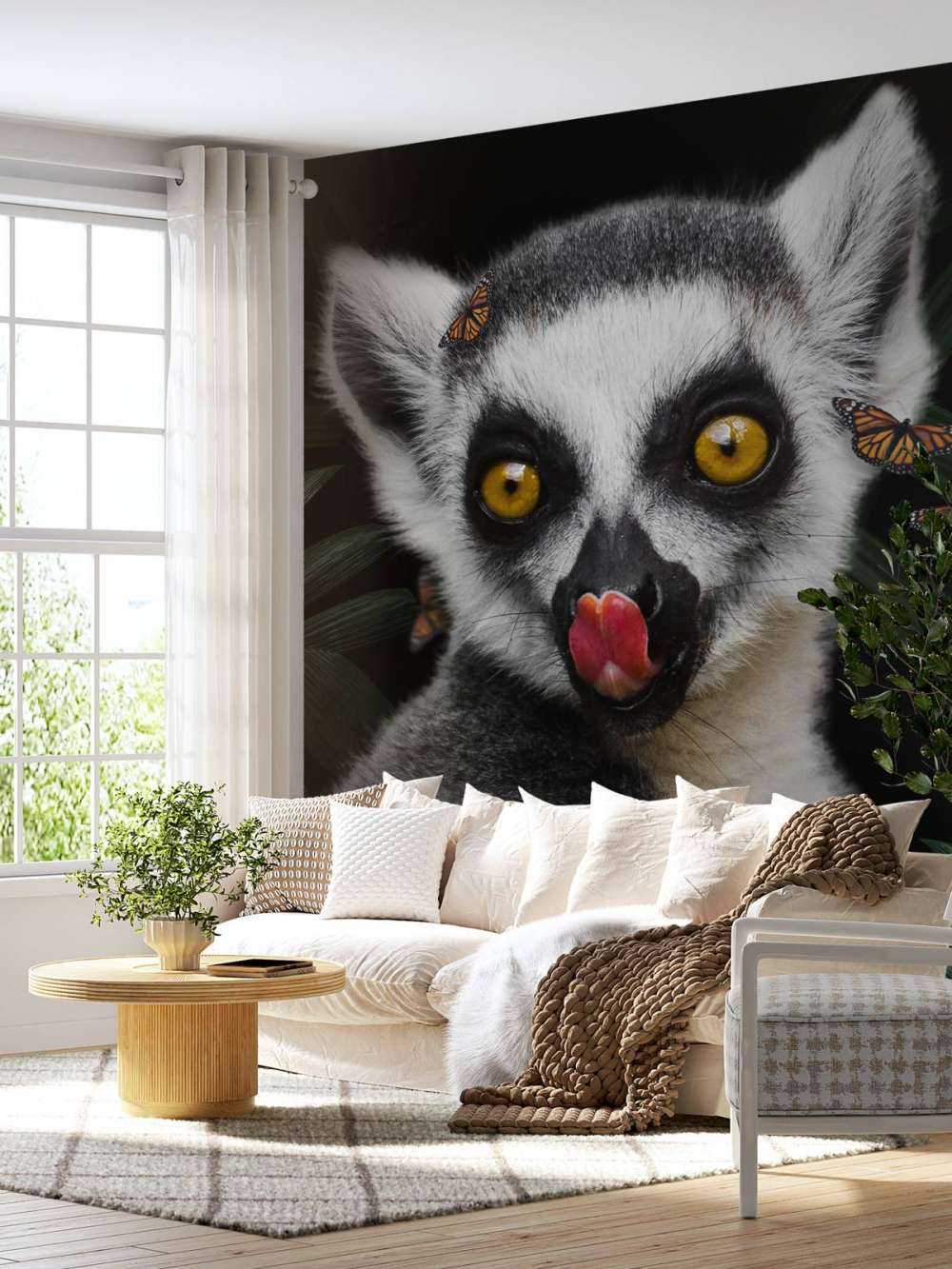 Jungle Lemur Portrait