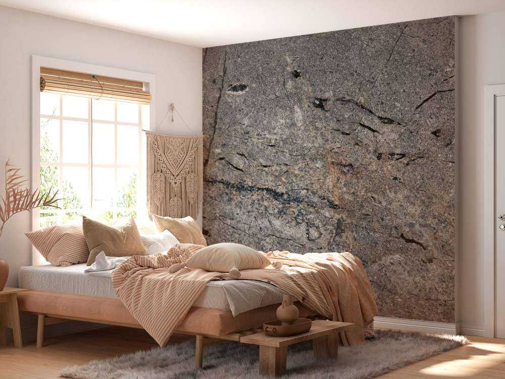 Structure en marbre gris