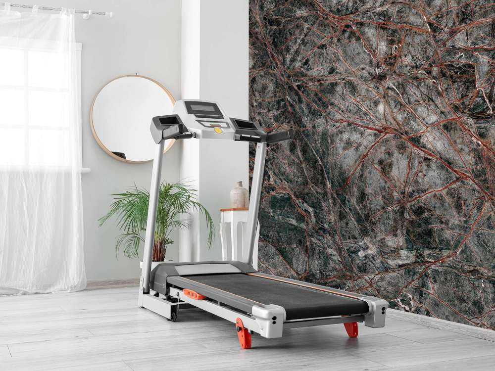 Marbre gris à structure fine