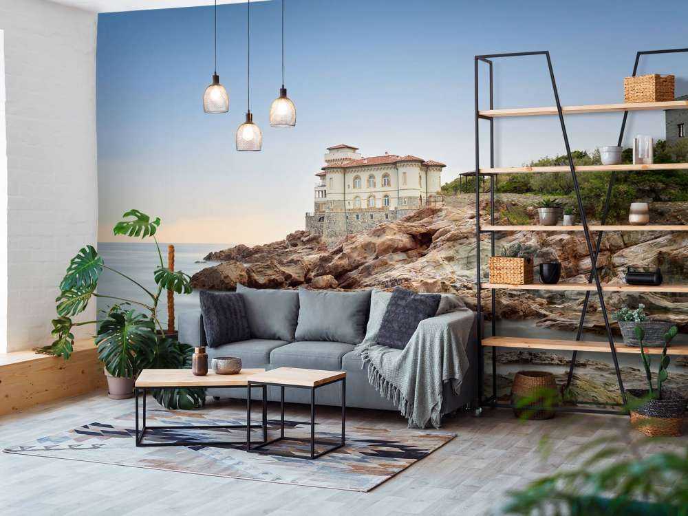 Château sur la côte