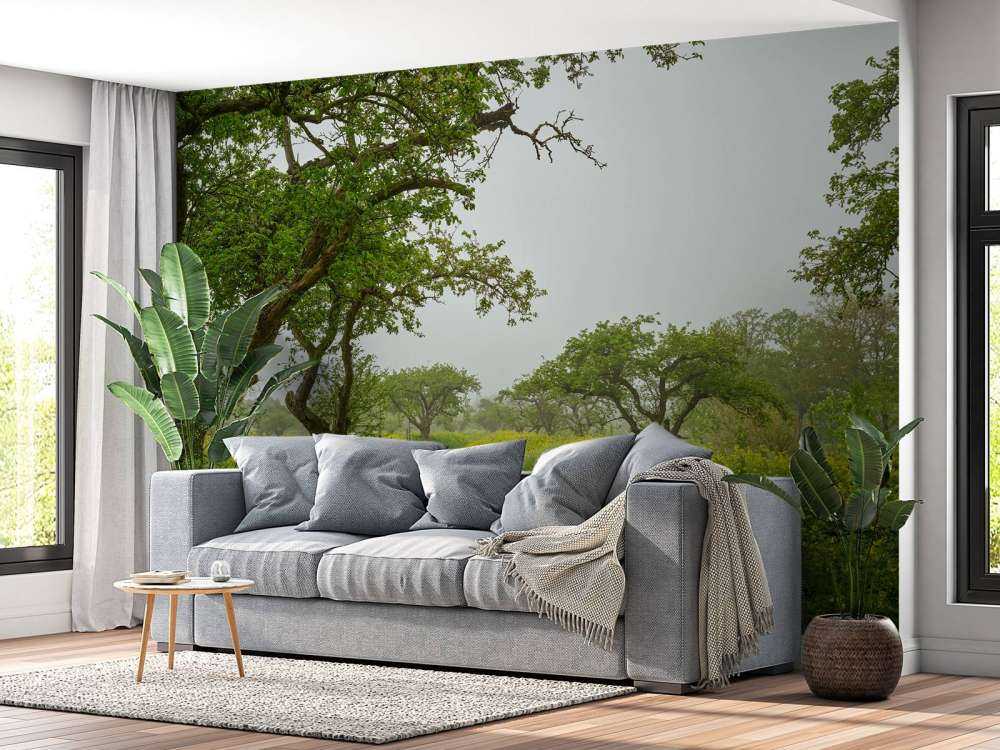 Promenade au millieu de fleurs jaunes