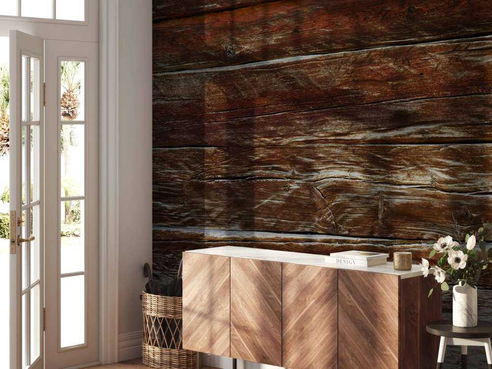 Fissures dans le bois