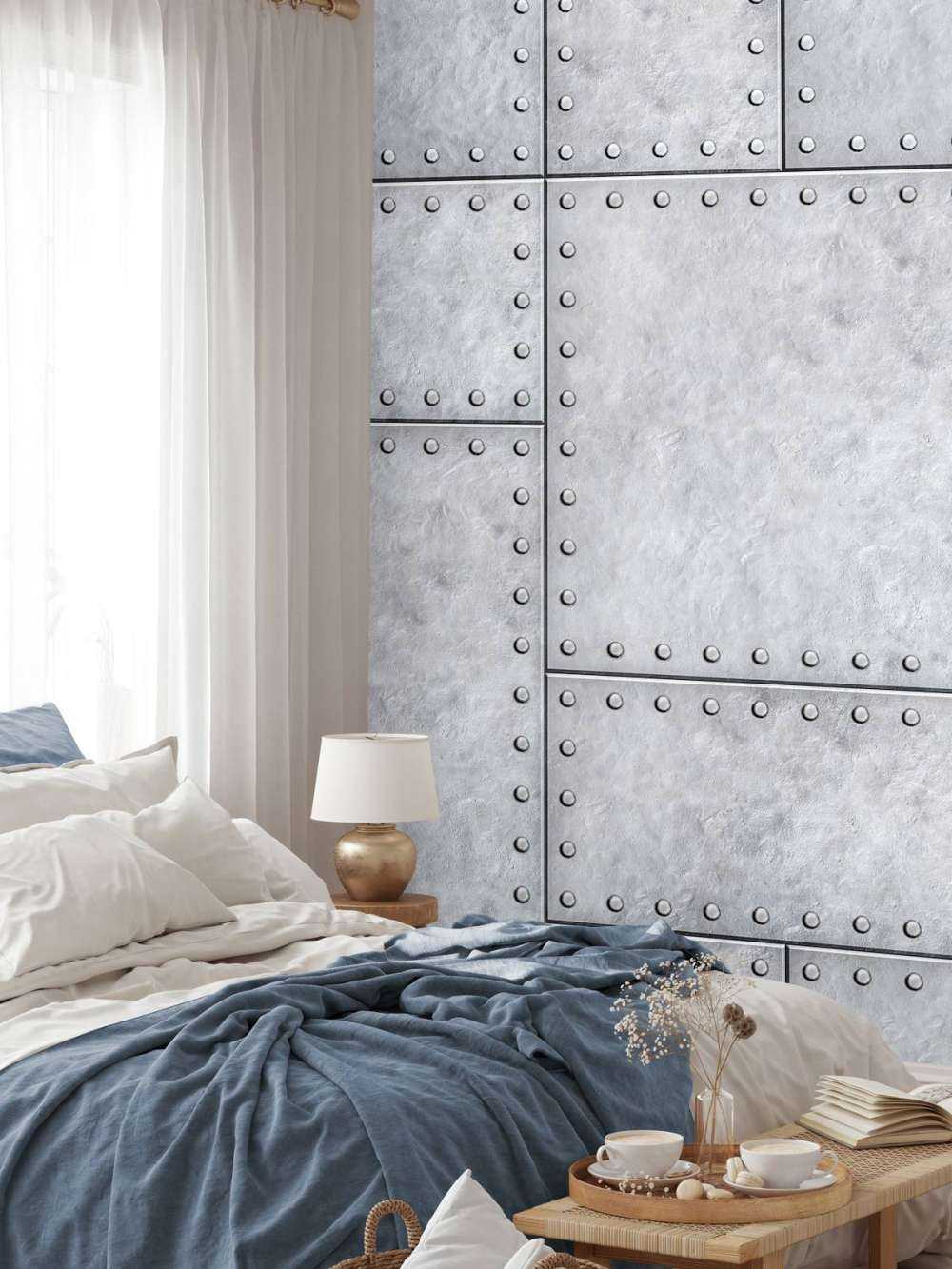 Plaque métallique blindée