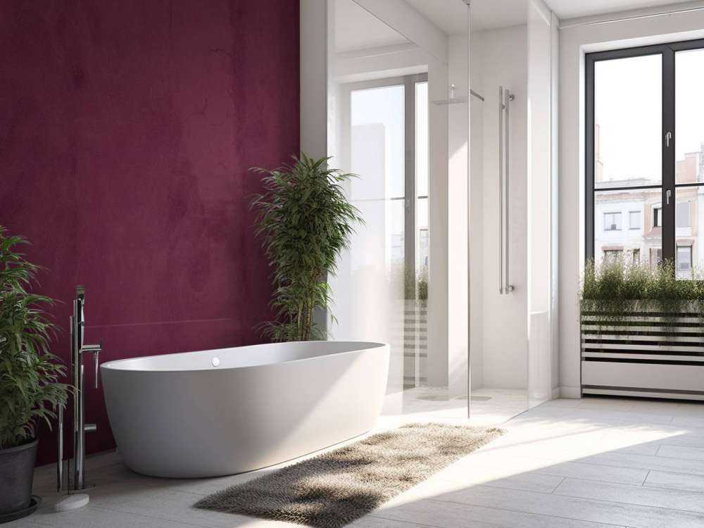 Béton violet
