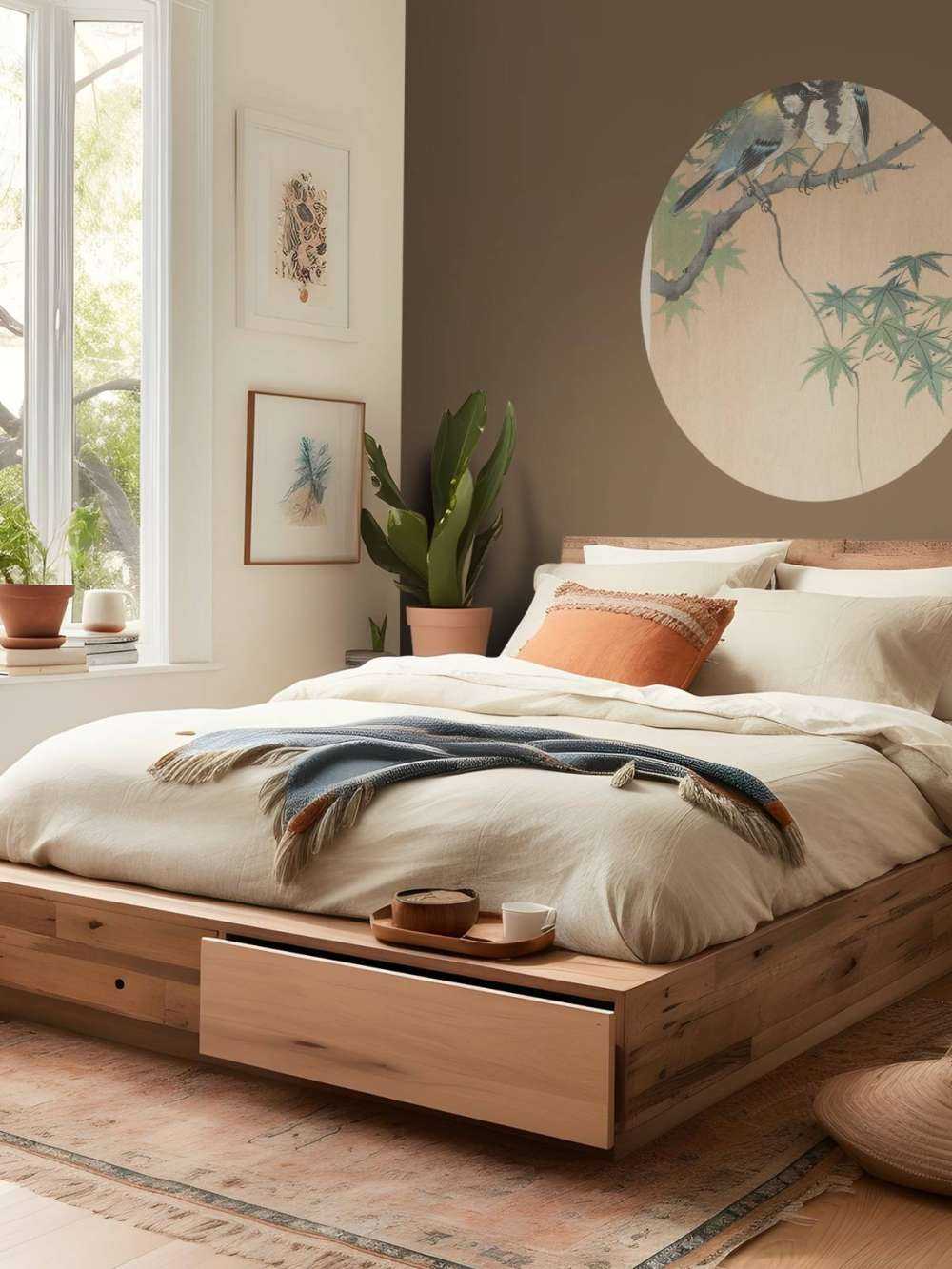 Lolos sur branche d'érable