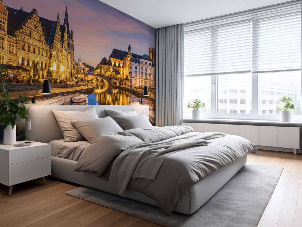 La rivière Lys à Gand