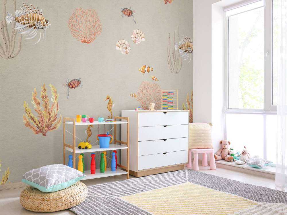 Coral Garden - Brown - 120