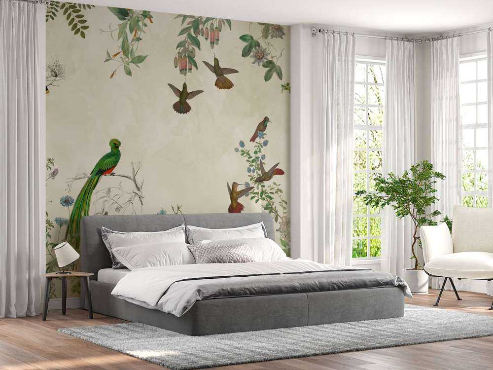 Fields Flower and Birds 2