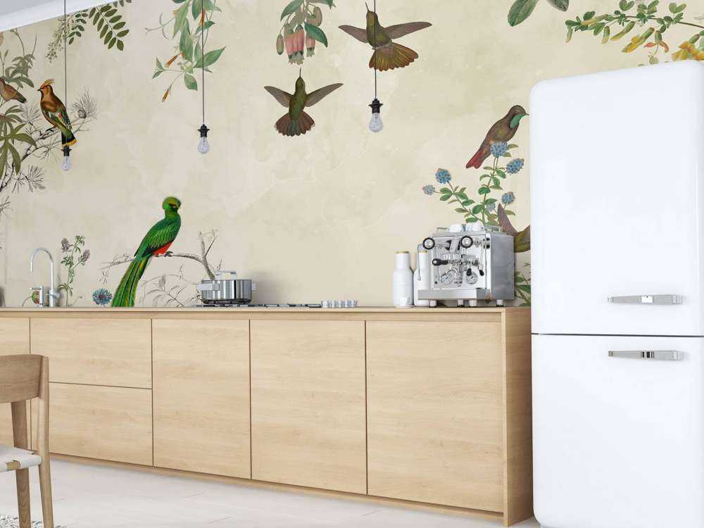 Fields Flower and Birds 2