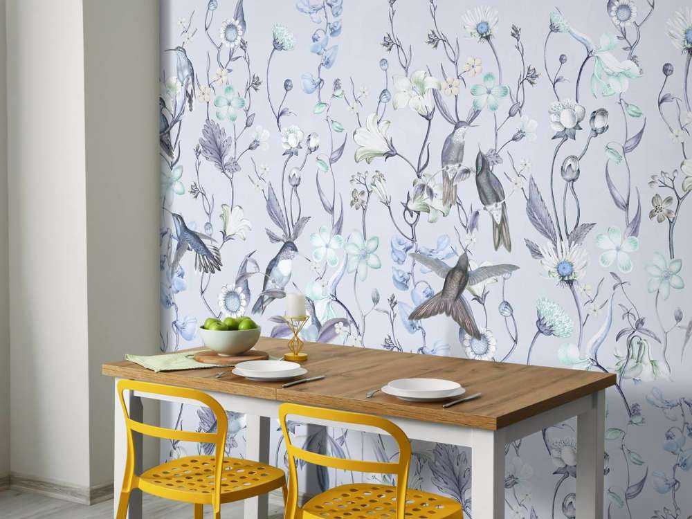 Printemps Éthéré - Délice Bleu Ciel